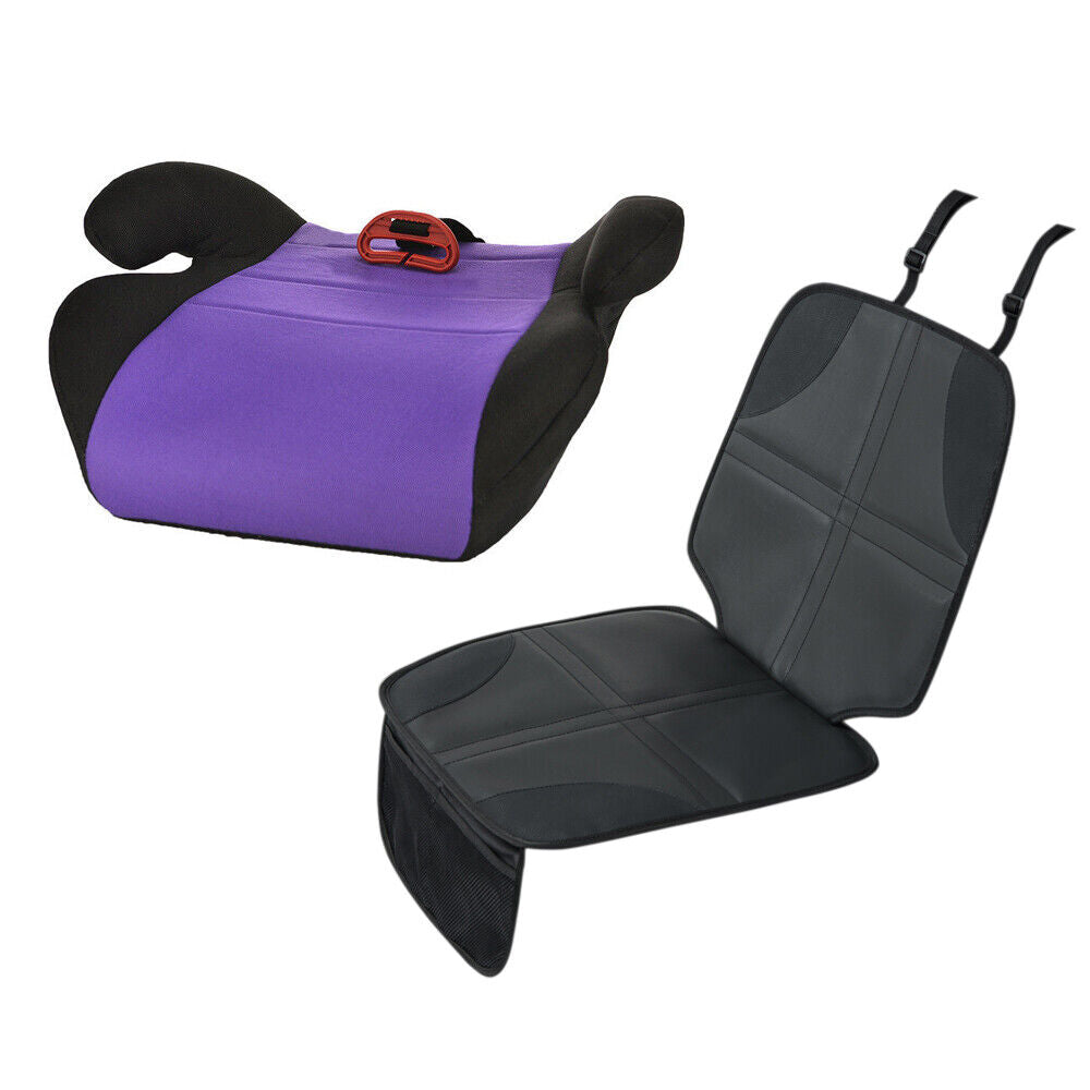 4- 12 Years Car Booster Seat Chair Cushion Pad for Toddler Children Kids Sturdy