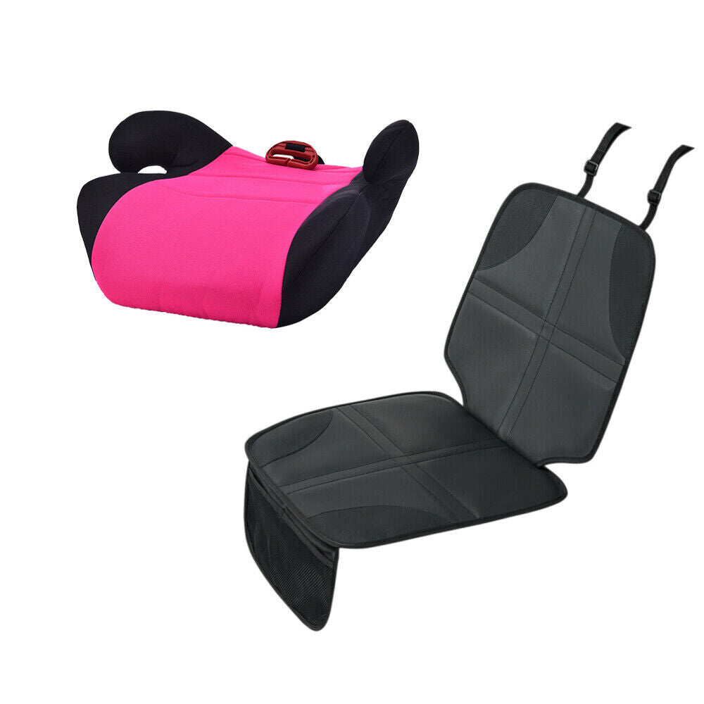 4- 12 Years Car Booster Seat Chair Cushion Pad for Toddler Children Kids Sturdy