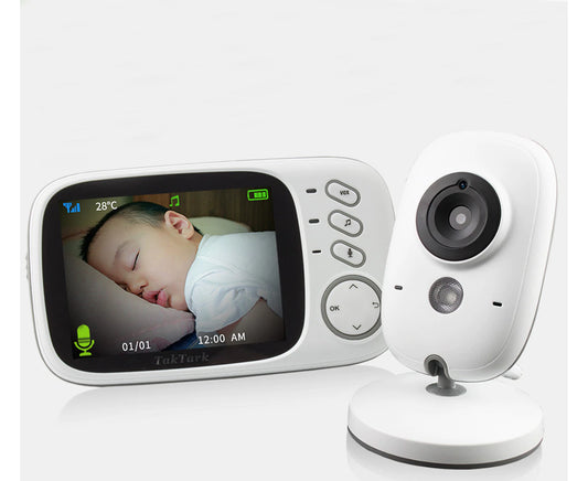VB603 2.4Ghz 3.2Inch LCD Display Wireless Baby Monitor Video with Night Vision Temperature Monitoring Baby Phone Audio Monitor