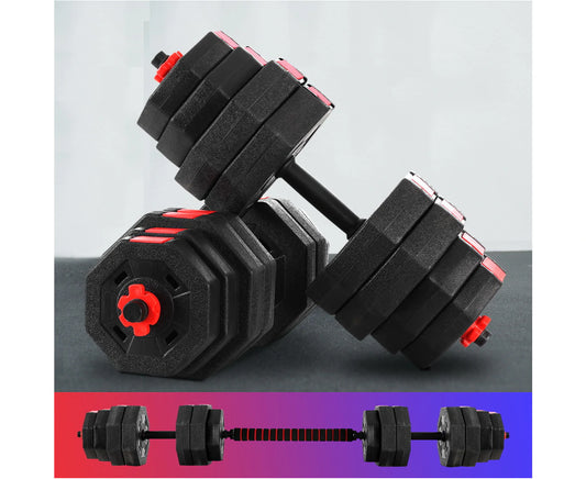 40Kg Dumbbells Barbell Set Adjustable Dumbbell Weight Lifting